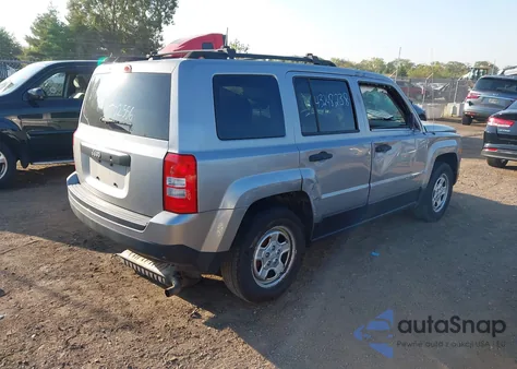 2016 Jeep Patriot Sport z USA, uszkodzony, nr VIN 1C4NJPBB9GD702556